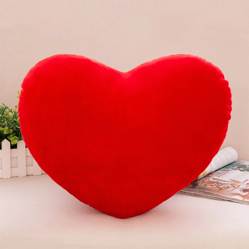 декоративна възглавница във формата на сърце от 15 см от полипропиленови памук, Мека за Творчество за кукли Lo