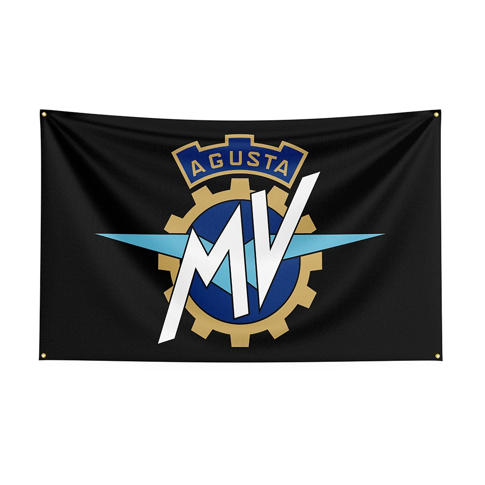 90x150 см Флаг MV Agustas, Банер за Състезателен Автомобил с Принтом от Полиестер -Декор Хартата ft, декорация на хартата, Банер За хартата