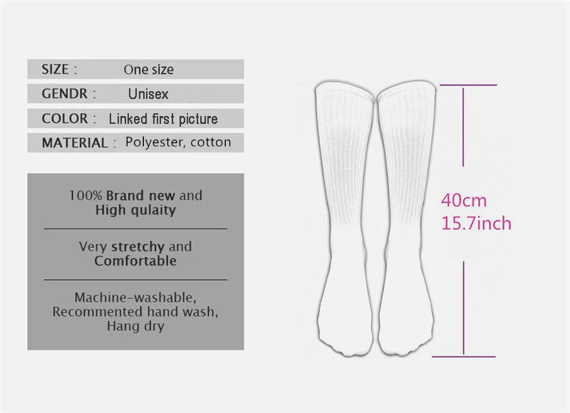 Нов тираж, известен като Biggie The Poppa, Бруклинские чорапи в стил хип-хоп, Чорапи с гъби, персонални чорапи за възрастни Унисекс по поръчка