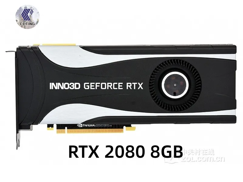 INNO3D RTX 2080 8GB OC Видео карта GDDR6 256BIT Детска графична Карта На NVIDIA GeForce RTX 2080 PCIE3.0 GPU се Използва за майнинга PC