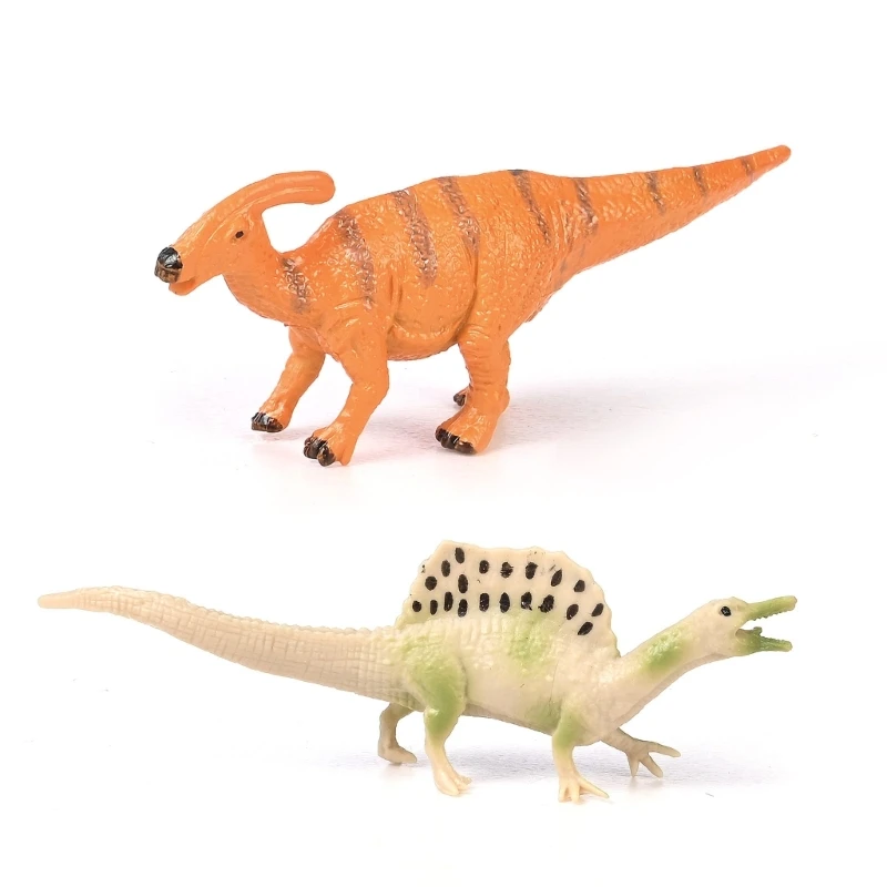14 бр., имитирующая фигура на животно, Стегозавр, Плезиозавр, ранно развитие на играчка D5QA