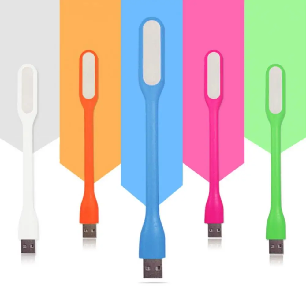 Гореща разпродажба, 9 цвята, преносима за Xiaomi USB led лампа с USB банка за хранене/компютър, led лампа за защита на точка, USB led лаптоп