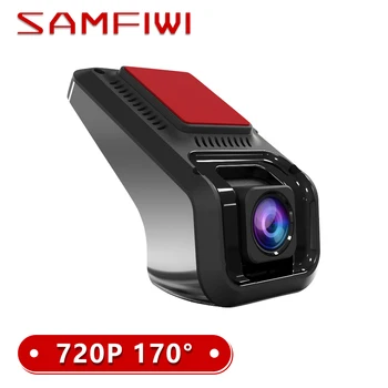 Автомобилен видеорекордер 1080P Full HD Нощно виждане 170-Градусная широка таблото камера USB Dash Cam G Sensor видео Android