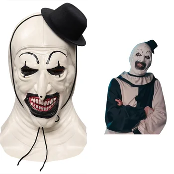 Арт-маска на клоун 