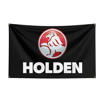 банер на Състезателен Автомобил с Принтом от Полиестер 3x5 Holdens Flag За Декор 1