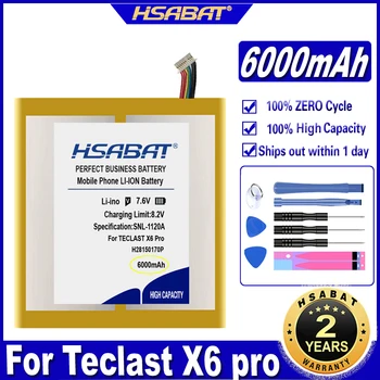 Батерия HSABAT X6 pro H28150170P 6000 mah Батерии за Teclast X6 pro H28150170P за tablet PC