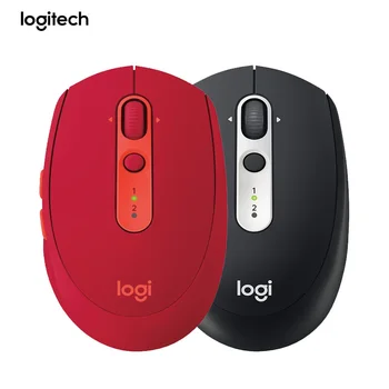 Безжична мишка Logitech M585, многозадачност поток, заоблен дизайн, Bluetooth-мишка, компютърна новост за Windows на Mac