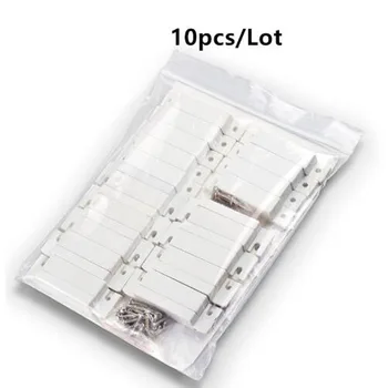 Безплатна доставка, 10 бр/лот, бели дръжки на алуминиева дограма, контакти, с магнитна герконовый сензор (модел без или с ЦПУ)