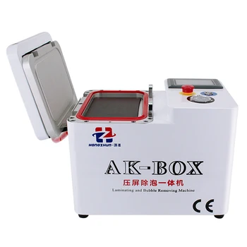 Вакуумни машини за ламиниране AK Mini ЗЗД за отстраняване на мехурчета за ремонт на iPhone, телефон, LCD екран ЗЗД