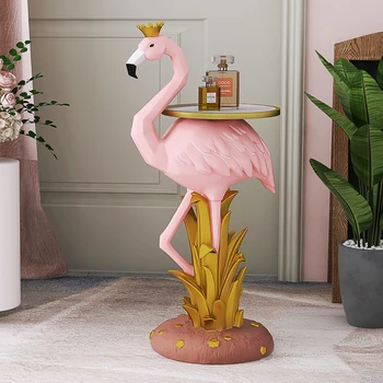 Големи Подови орнаменти Flamingo Хол TV шкаф с разтегателен Откриване на магазин Nordic Home Decorations