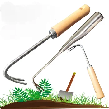 Градински вырыватель на трева, Засаждане на цветя, домакински малка рамото, инструмент за копаене на посадъчен материал от диви зеленчуци от неръждаема стомана
