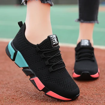 Дамски обувки, удобни дамски спортни обувки, дишащи дамски маратонки, женски маратонки за жени, размер 35-42