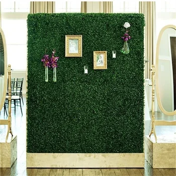 Декорация на стени 25x25 см, Изкуствена Трева Сватбата На Закрито на открито Изкуствен Екран Фон