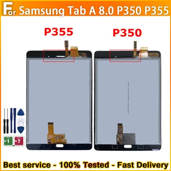 Дисплей за Samsung Galaxy Tab A 8,0 SM-P350 SM-P355 LCD дисплей със сензорен екран в събирането на замяна за P350 P355 LCD