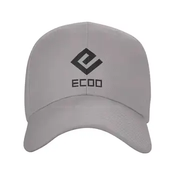 Ежедневни деним шапка с графичен принтом Ecoo, вязаная капачка, бейзболна шапка