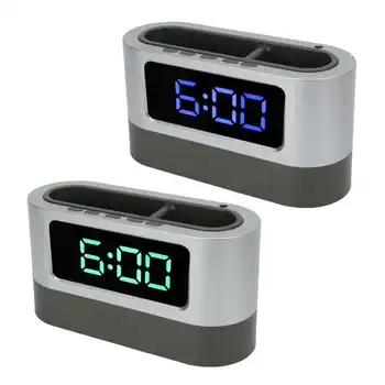 Електронен будилник дигитален календар с функция за запаметяване на време, за офиса, за дома
