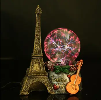 Електростатичен топка, украса от смола, с магически топка, Творчески дом на процеса на осветление мечтите си, Странно лампа