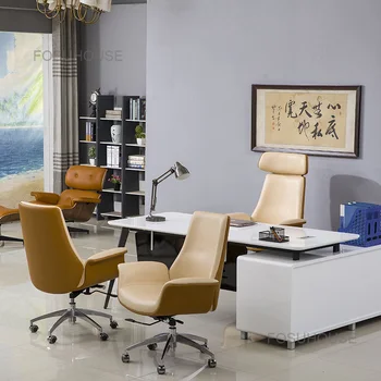 Ергономичен компютърен стол President Boss, офис столове, мебели за дома, дизайн на игралното стол, офис стол, въртящо се кресло