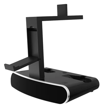 За PS VR2 Поставка за зарядно устройство със слушалки, Стойка за дисплей, контролери, зарядни устройства