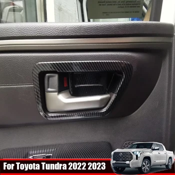 За Toyota Tundra 2022 2023, ABS, вътрешна врата купа, вътрешна дръжка на предната и задната врата, специална подплата, аксесоари за украса