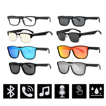 За xiaomi huawei IOS Bluetooth Smart Слънчеви очила със сензорен контрол, микрофон, музикален разговор, очила за шофиране, спорт HD стерео слушалки