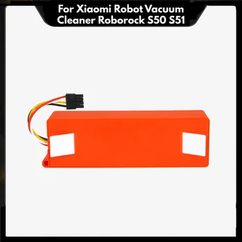 За Xiaomi Robot Roborock S50 S51 S55 Аксесоари Резервни Части литиево-йонна батерия и 5200 mah 6500 mah Батерия за Преносим Прахосмукачка