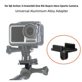 За спортна камера DJI Osmo Action 3 с Быстроразъемным основание Адаптер От Алуминиева Сплав за GoPro11/Insta360 Универсална Скоба Аксесоар