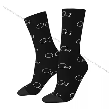 Забавен луд чорап за мъже 001 Clairo в стил хип-хоп, харадзюку, странни неща, случайни подарък за момчета със принтом Happy Pattern
