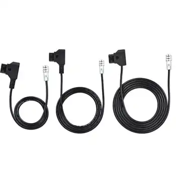 Захранващ кабел D-tap to 4K за Blackmagic Pocket Cinema 4K Camera и свързващ кабел с позлатени монтиране V Mount B