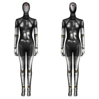 Игра Atomic Сърце cosplay костюм робот Близнаци cosplay гащеризон играта дамски секси облекло на един и същ облекло