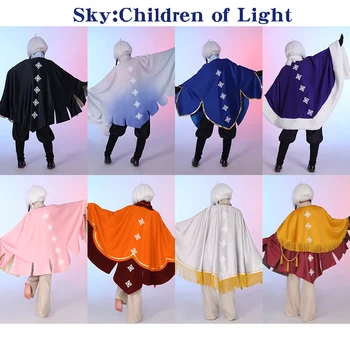Играта Небето: Светлина чака Cosplay костюм Небето: Децата на Светлината Съоръжения на Карнавалните костюми, Дъждобран Топ Панталони Хелоуин Карнавальная форма