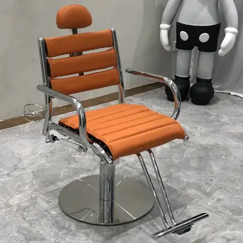 Италиански фризьорски стол в апартамент, Стол с облегалка за обличане, Коса стол за подстригване на коса, трайно домакинството, козметични столове H