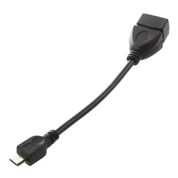 Кабел-адаптер A USB 2.0 за свързване към Micro-USB B за да се свържете към конектора