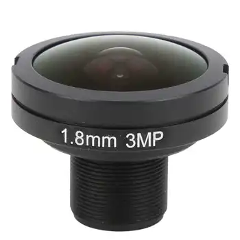 Камера с обектив рибешко око 3 Mp 180° 1,8 мм Оптична дължина M12x0.5 Интерфейс F2.0 Светлинен поток