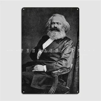 Карл Маркс е най-Доброто качество на Метална табела клуб Домашен клуб Бар Украса Стенен декор Лидице знак плакат
