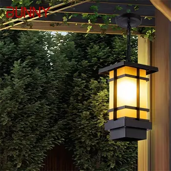 Класическа окачена лампа БЪНИ, градинска ретро led лампа, Водоустойчив за украса на коридора на къщата