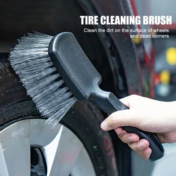 Комплект за почистване на джантите на автомобилни гуми, четка за почистване на автомобилни джанти, инструмент за почистване на детайли на превозното средство, инструмент за пране на постелки за гуми, Автоаксесоари
