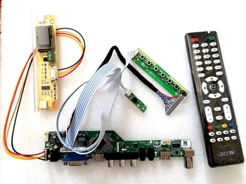 Комплект платка контролер за LQ121S1LG55 TV + HDMI + VGA + AV + USB Такса водача LCD led екран