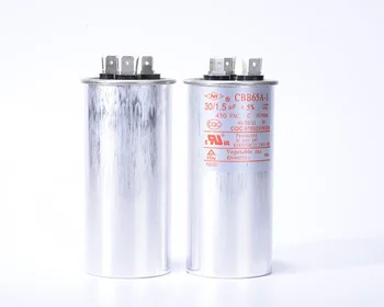 Кондензатор CBB65 25 + 1,5 на ICF 450 В Кондензатора на климатика