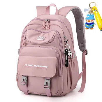 Корейски училище раница за учениците, Сладък женски училищни чанти за колеж за момичета, ежедневна пътна чанта за лаптоп, До...