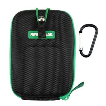 Лазерен далекомер за голф в джоба с карабинка, контур за колан, кутия за носене далекомер с твърд корпус, водоустойчив противоударная чанта за съхранение на EVA