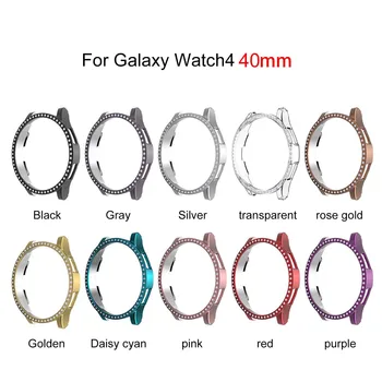 Лидер в продажбите защитно фолио за Samsung Galaxy Watch4, калъф от TPU покритие покритие, 40 мм, с кухи защитен калъф, аксесоари за часовници