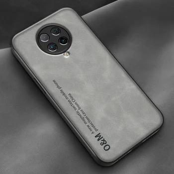 Луксозен Магнитен Кожен Калъф За Xiaomi Mi Poco F2 Pro Redmi K30 Ultra K20 Pro K30S Делото Силиконов Защитен Калъф За вашия Телефон
