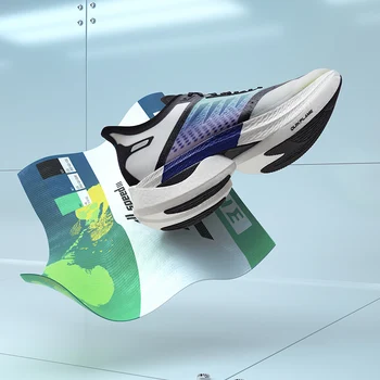 Маратонки 361 градус, мъжки леки маратонки, модел възглавница за обувки за бягане, мъжки спортни обувки на открито 2023