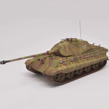 Мащаб 1:72 GTO12A King Tiger Tank 332 Модел бронированного кола от смола, събиране на подаръци за възрастни фенове, са подбрани