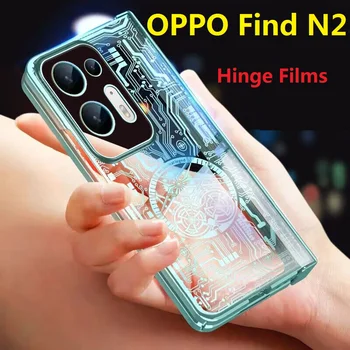 Механично покритие за корпуса на OPPO Find N2, стъклена фолио, защитно покритие за екрана, шарнирная защита