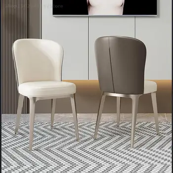 Модерен дизайн, офис столове Спалня Скандинавски дневна творческа стол минималистичная лукс Muebles Para El Hogar Мебели за дома