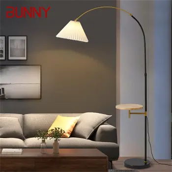 Модерен лампиона БЪНИ, скандинавски творчески led ретро лампа за дома, хол на хотела, спалня, прикроватной нощни шкафчета