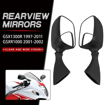 Мотоциклетни Огледала за Обратно виждане, Странично Огледало за Обратно виждане За Suzuki GSXR 1000 2001-2002 GSX1300R HAYABUSA BUSA 1997-2011 GSXR 600/750