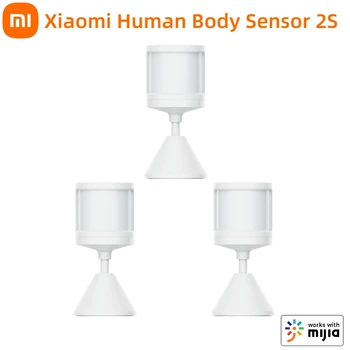 Нов Xiaomi Сензор на Човешкото Тяло 2S Безжичен високо-чувствителен детектор за Откриване на Движение Смарт-Устройства За Работа С Приложението Mihome
